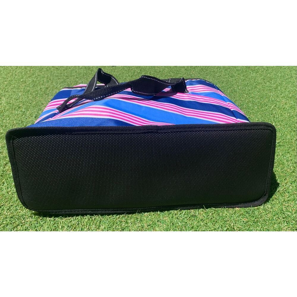 NEW NWT SCOUT PREPS COOL insulated TOTE COOLER BAG blue striped - Picture 6 of 7
